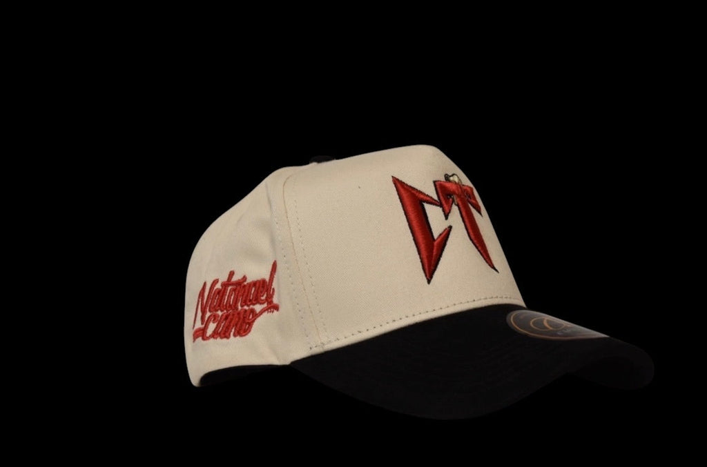 CT Beige Embroidery Red